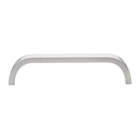 Gliderite Hardware 5-1/16 in. Center to Center Curved Bar Pull Satin Nickel 4843-128-SN-1